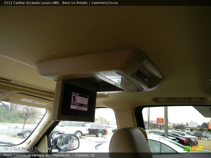 Black Ice Metallic / Cashmere/Cocoa 2013 Cadillac Escalade Luxury AWD