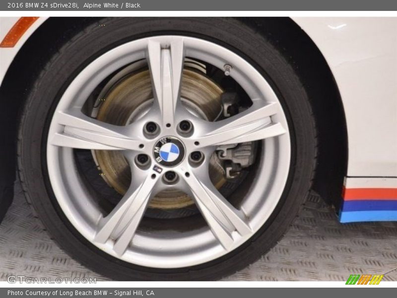 Alpine White / Black 2016 BMW Z4 sDrive28i