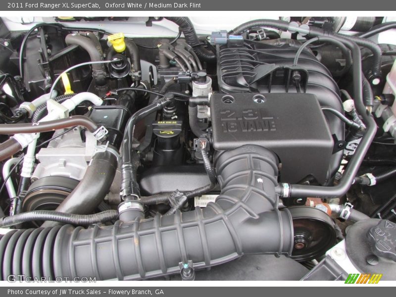 Oxford White / Medium Dark Flint 2011 Ford Ranger XL SuperCab