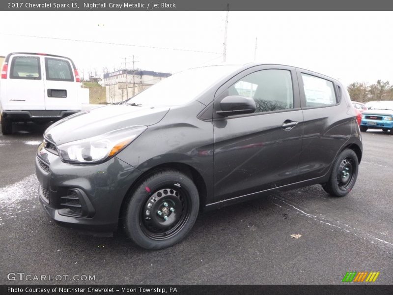 Nightfall Gray Metallic / Jet Black 2017 Chevrolet Spark LS