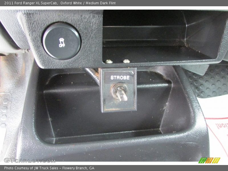 Oxford White / Medium Dark Flint 2011 Ford Ranger XL SuperCab