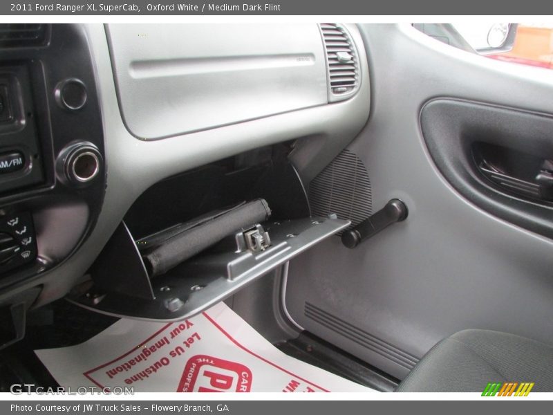 Oxford White / Medium Dark Flint 2011 Ford Ranger XL SuperCab