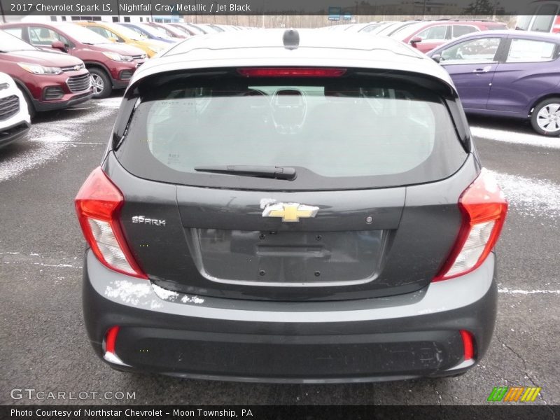 Nightfall Gray Metallic / Jet Black 2017 Chevrolet Spark LS