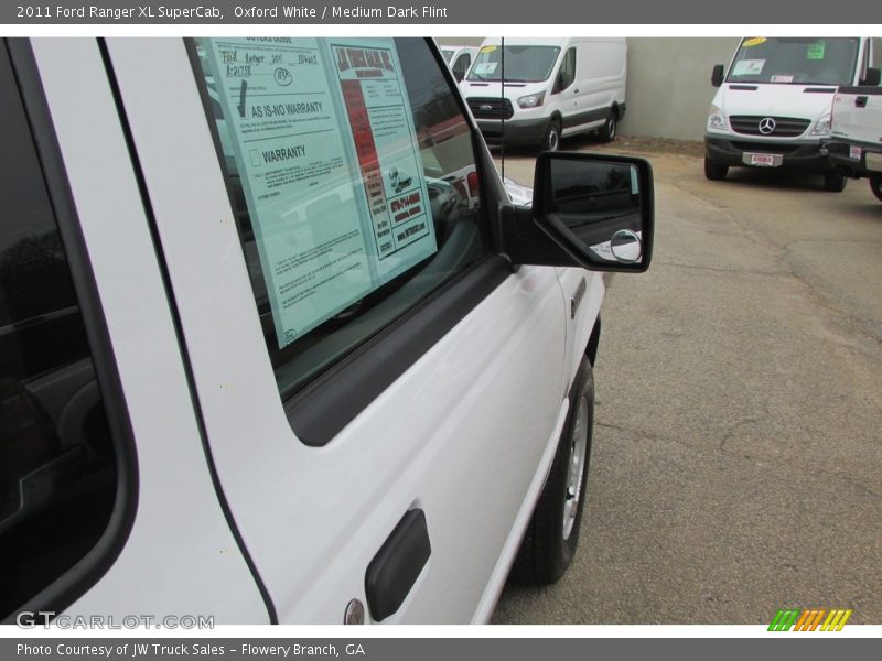 Oxford White / Medium Dark Flint 2011 Ford Ranger XL SuperCab