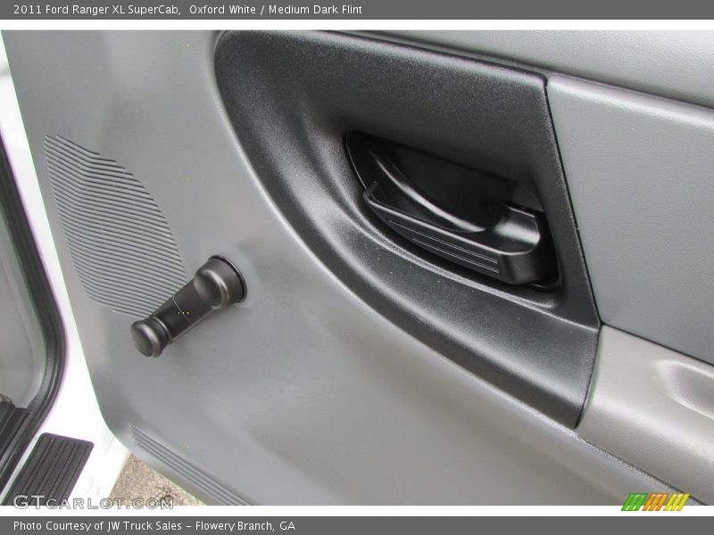 Oxford White / Medium Dark Flint 2011 Ford Ranger XL SuperCab