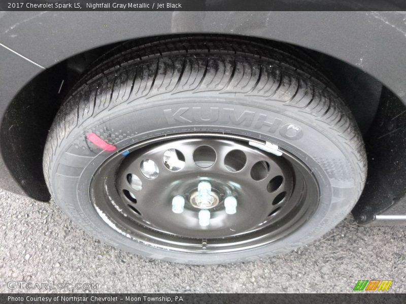 Nightfall Gray Metallic / Jet Black 2017 Chevrolet Spark LS