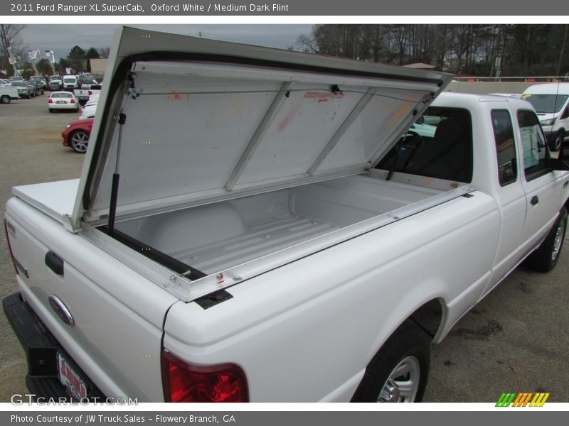 Oxford White / Medium Dark Flint 2011 Ford Ranger XL SuperCab