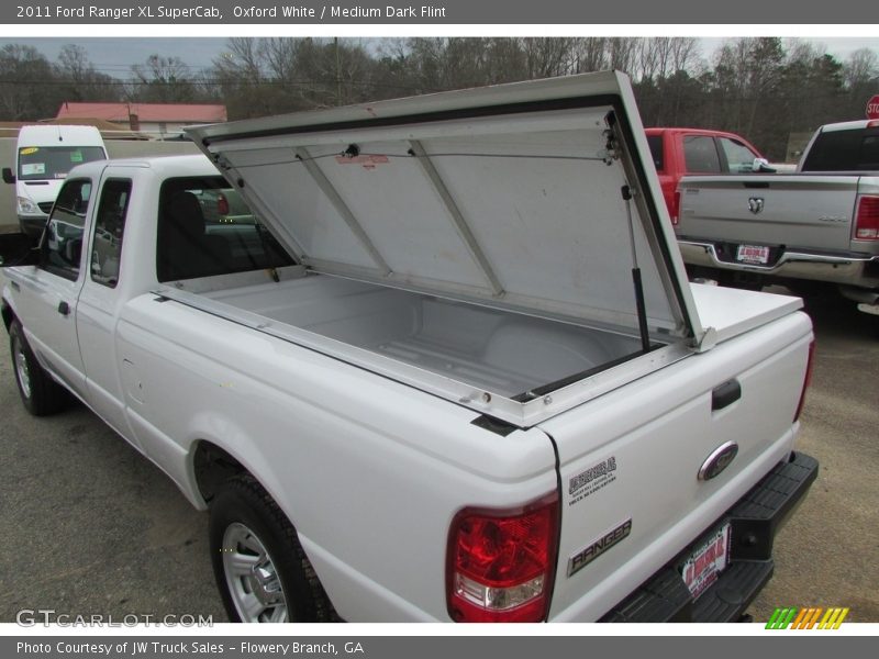 Oxford White / Medium Dark Flint 2011 Ford Ranger XL SuperCab