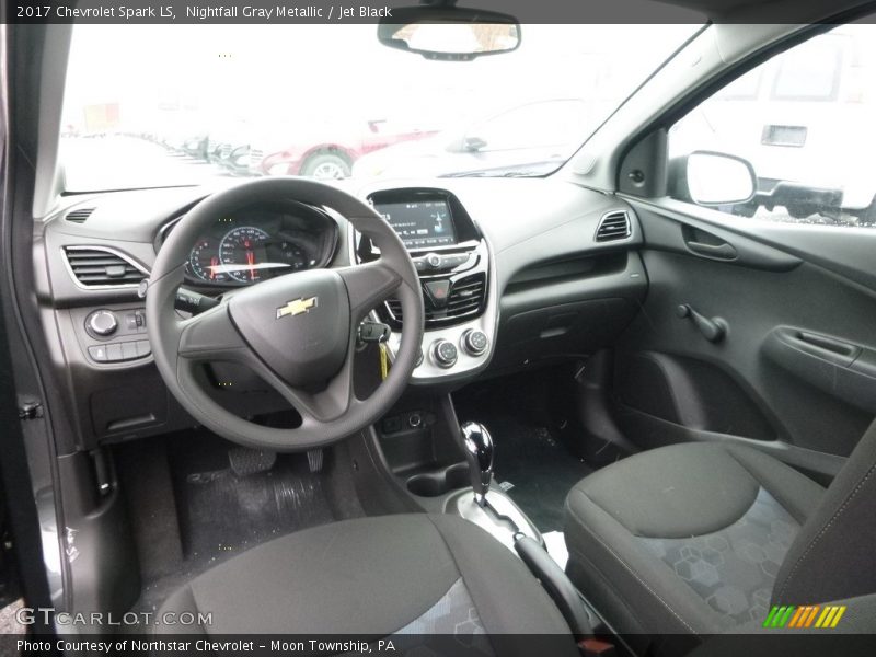 Nightfall Gray Metallic / Jet Black 2017 Chevrolet Spark LS