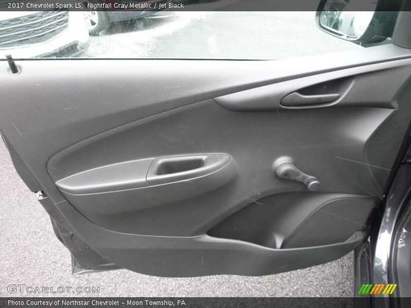Nightfall Gray Metallic / Jet Black 2017 Chevrolet Spark LS
