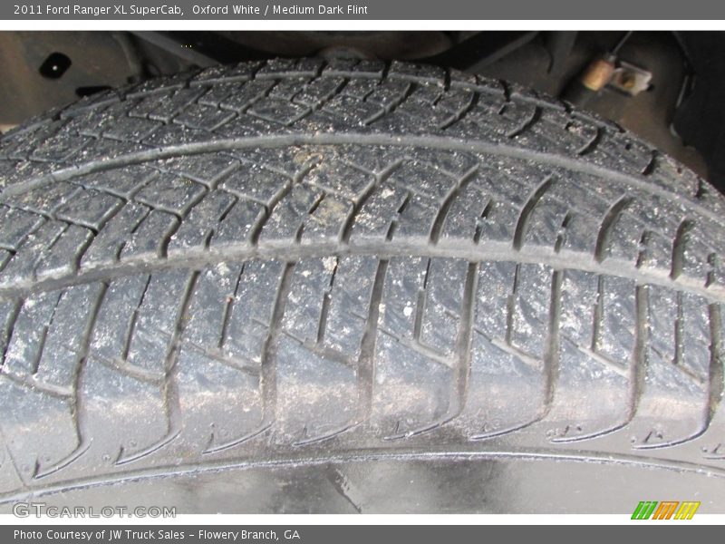 Oxford White / Medium Dark Flint 2011 Ford Ranger XL SuperCab