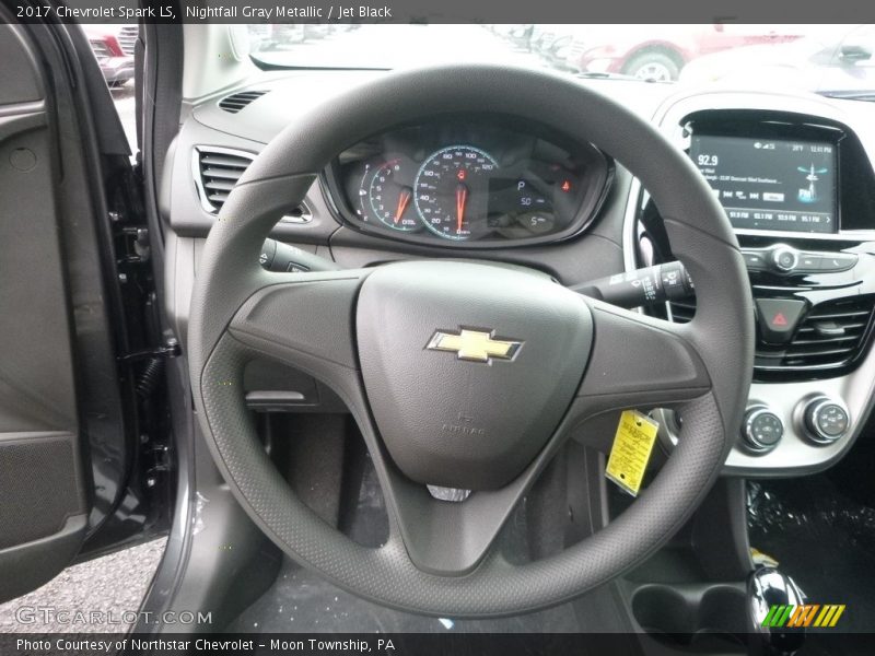 Nightfall Gray Metallic / Jet Black 2017 Chevrolet Spark LS