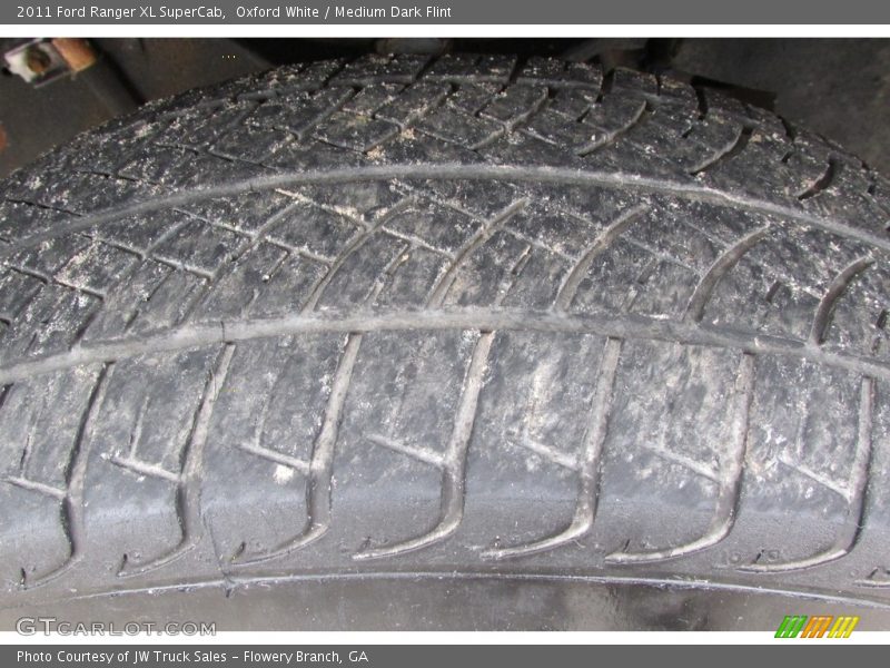 Oxford White / Medium Dark Flint 2011 Ford Ranger XL SuperCab