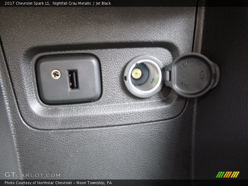 Nightfall Gray Metallic / Jet Black 2017 Chevrolet Spark LS