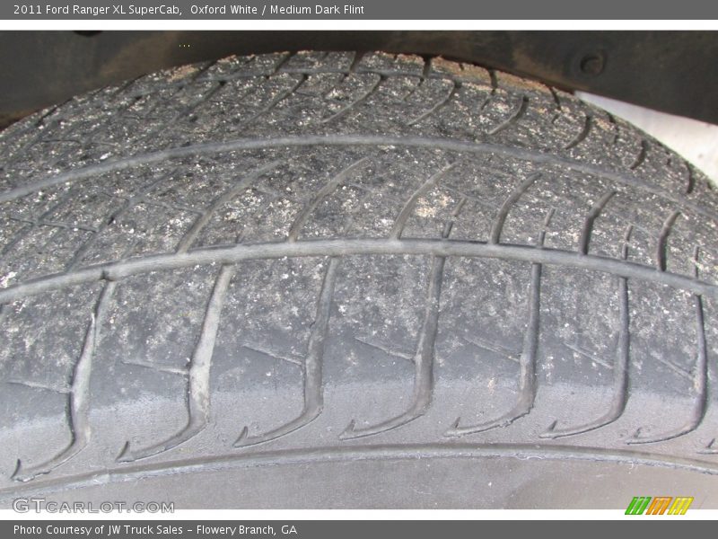 Oxford White / Medium Dark Flint 2011 Ford Ranger XL SuperCab