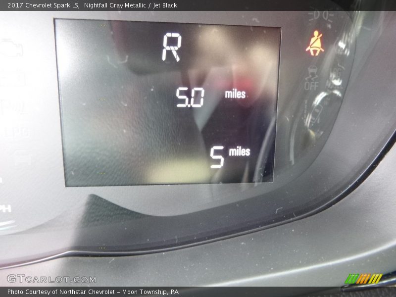 Nightfall Gray Metallic / Jet Black 2017 Chevrolet Spark LS