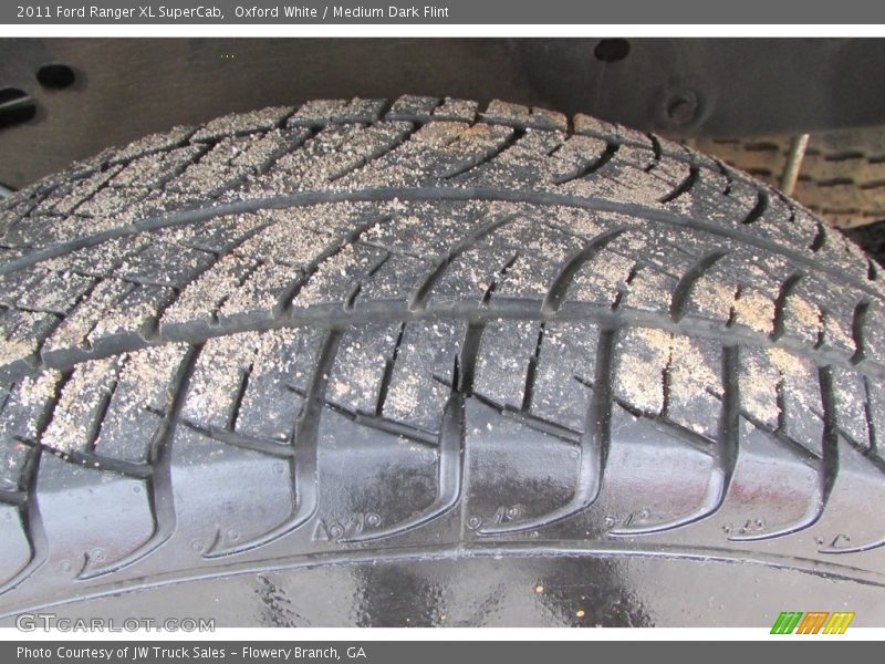 Oxford White / Medium Dark Flint 2011 Ford Ranger XL SuperCab