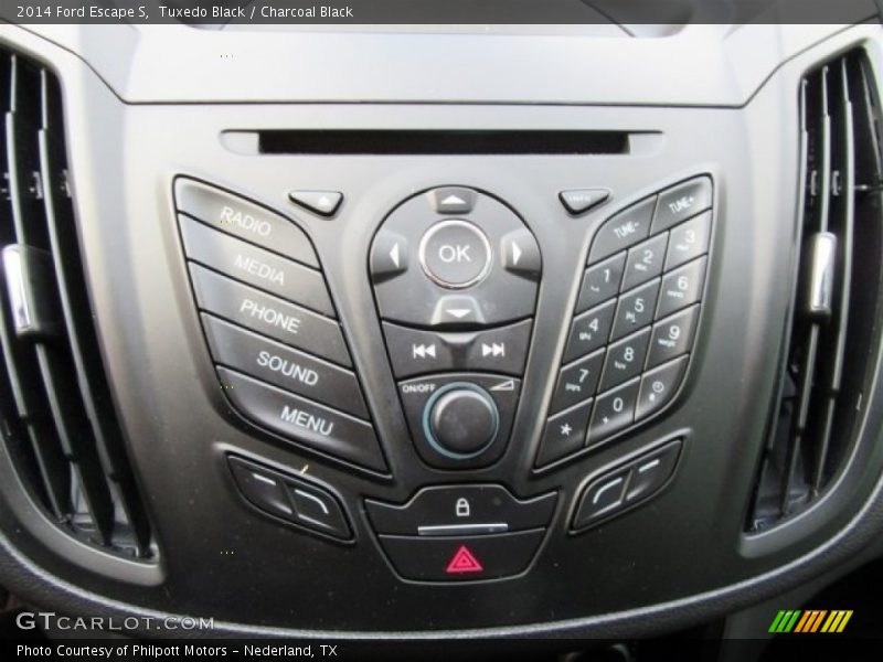 Tuxedo Black / Charcoal Black 2014 Ford Escape S