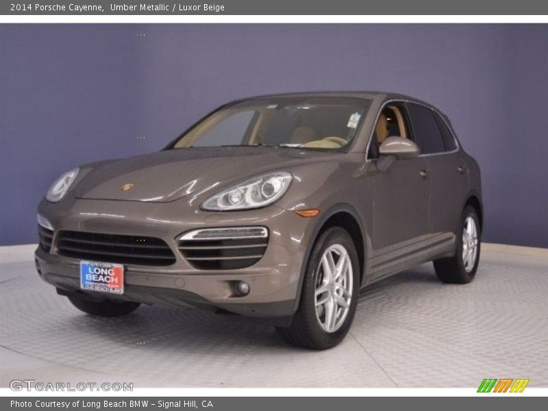 Umber Metallic / Luxor Beige 2014 Porsche Cayenne