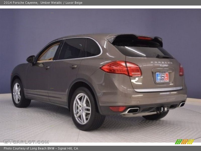 Umber Metallic / Luxor Beige 2014 Porsche Cayenne