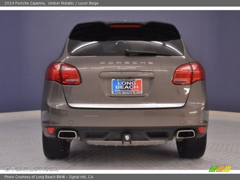 Umber Metallic / Luxor Beige 2014 Porsche Cayenne