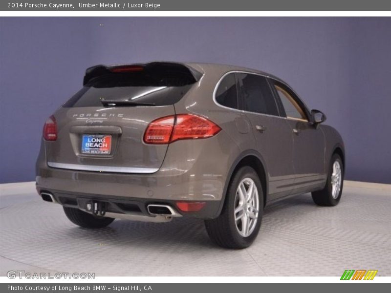 Umber Metallic / Luxor Beige 2014 Porsche Cayenne
