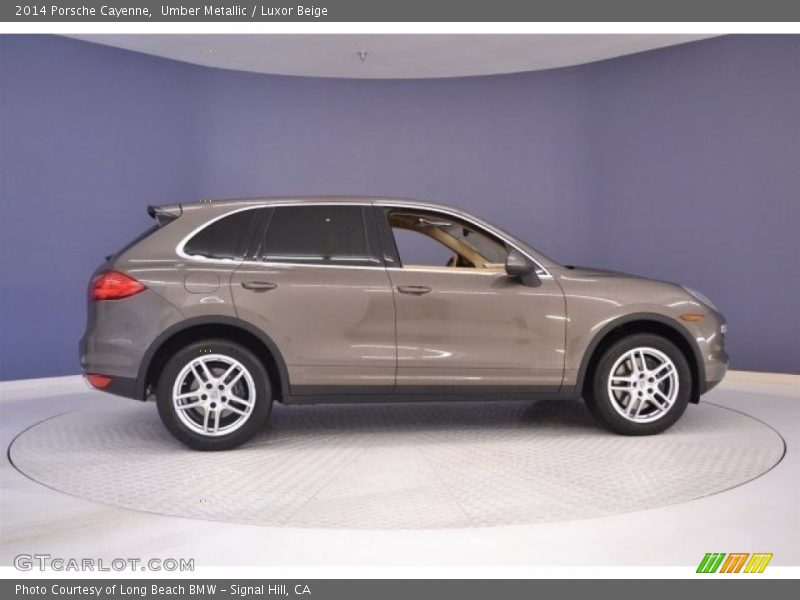 Umber Metallic / Luxor Beige 2014 Porsche Cayenne