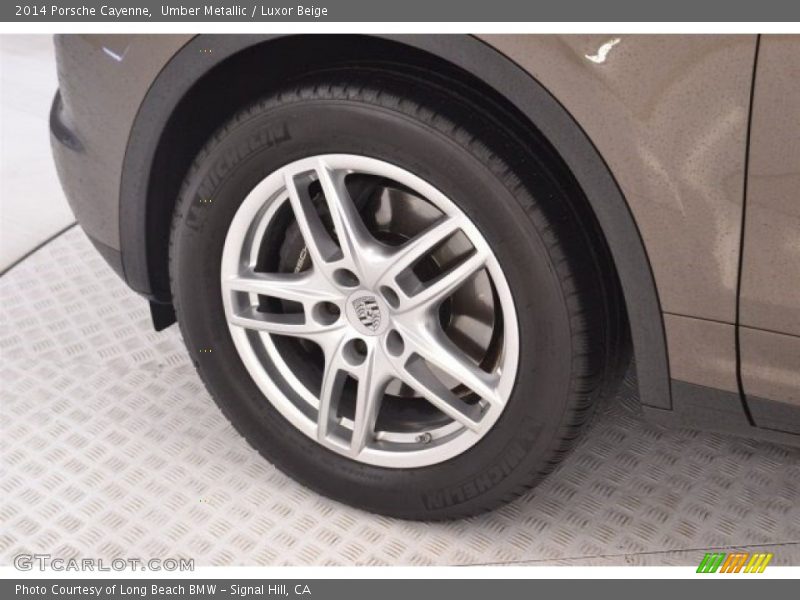 Umber Metallic / Luxor Beige 2014 Porsche Cayenne