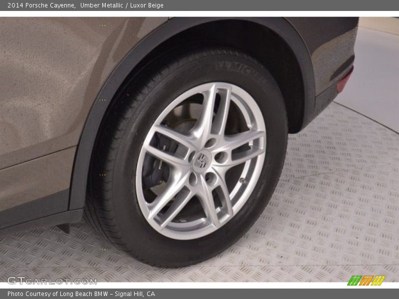 Umber Metallic / Luxor Beige 2014 Porsche Cayenne