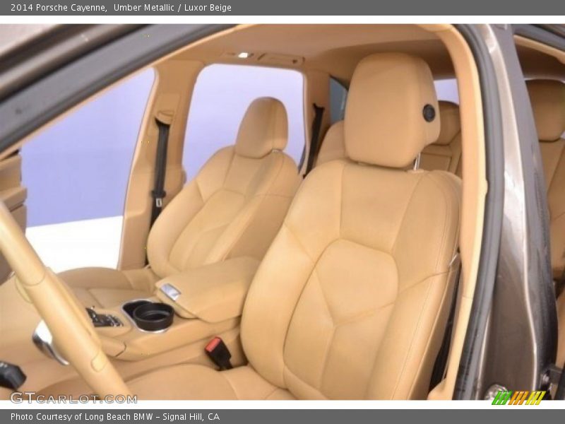 Umber Metallic / Luxor Beige 2014 Porsche Cayenne