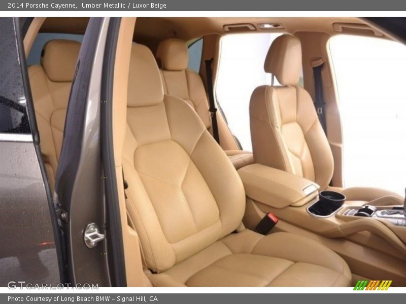 Umber Metallic / Luxor Beige 2014 Porsche Cayenne