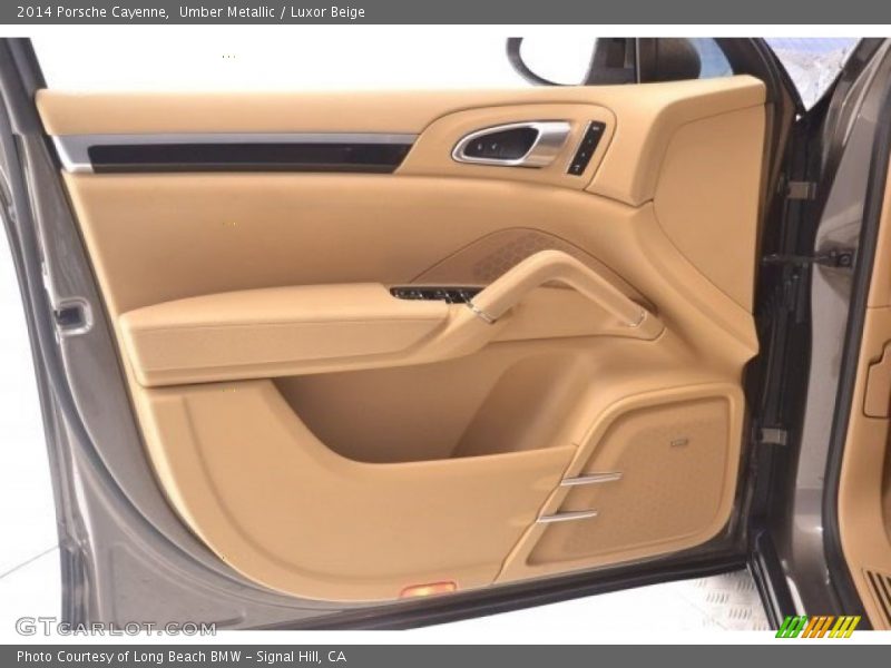 Umber Metallic / Luxor Beige 2014 Porsche Cayenne