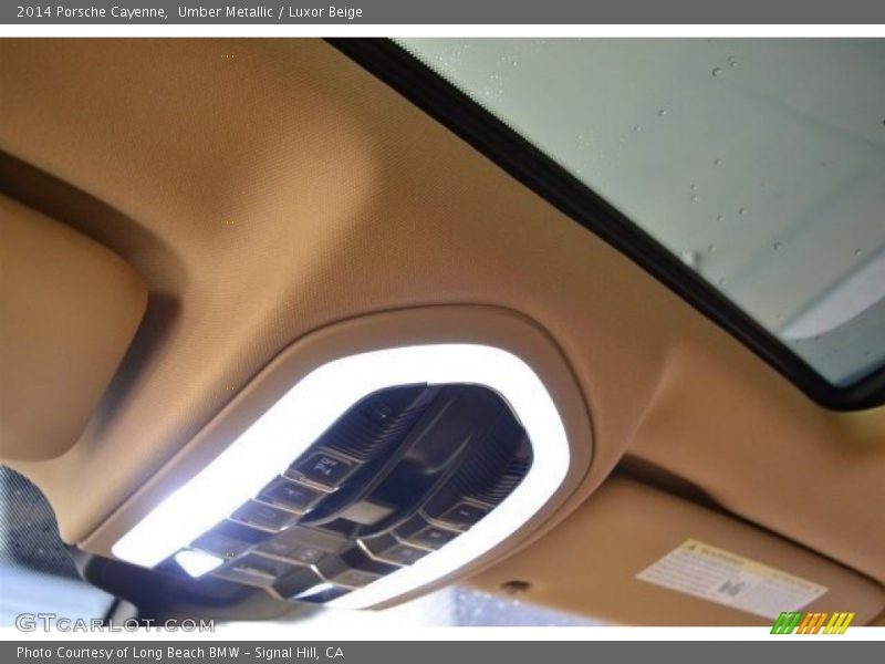 Umber Metallic / Luxor Beige 2014 Porsche Cayenne
