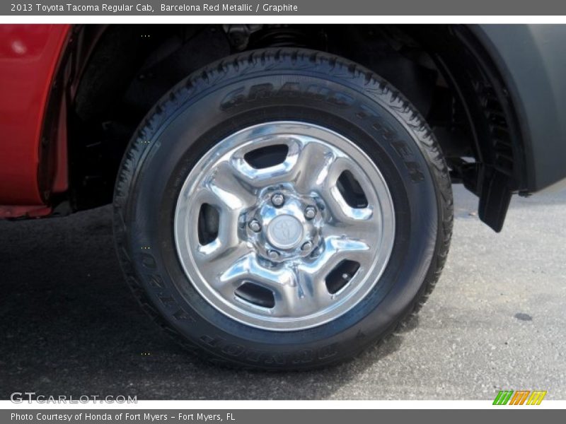 Barcelona Red Metallic / Graphite 2013 Toyota Tacoma Regular Cab