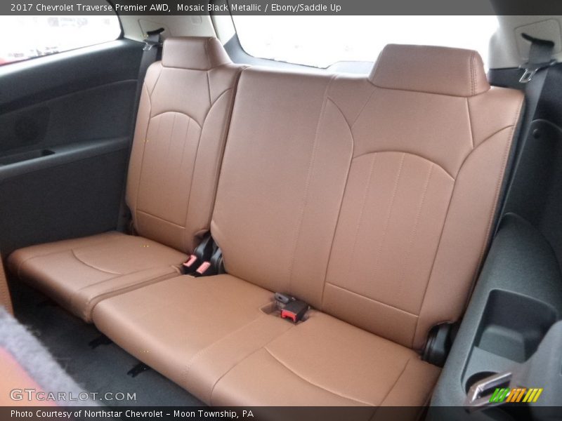 Mosaic Black Metallic / Ebony/Saddle Up 2017 Chevrolet Traverse Premier AWD