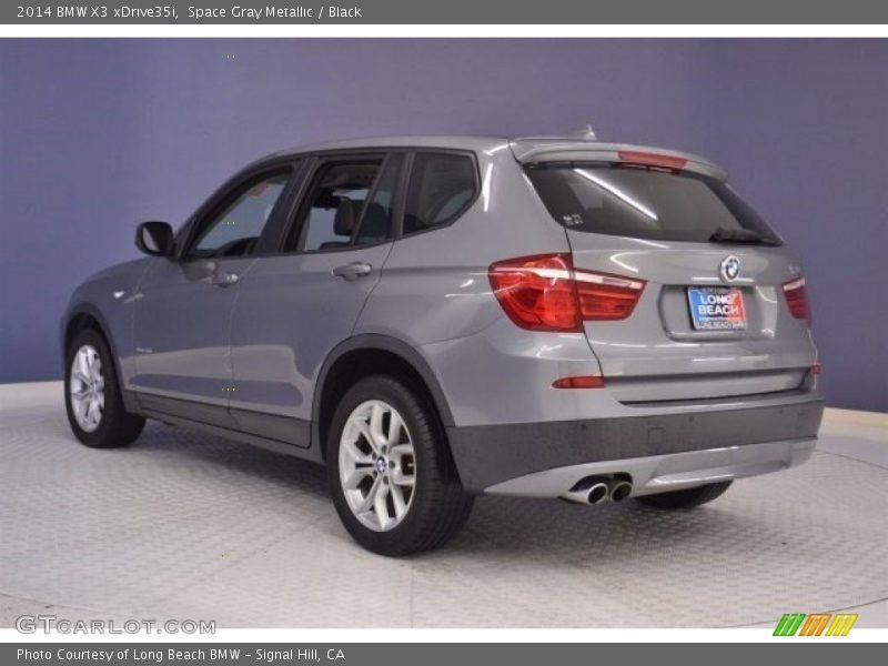 Space Gray Metallic / Black 2014 BMW X3 xDrive35i