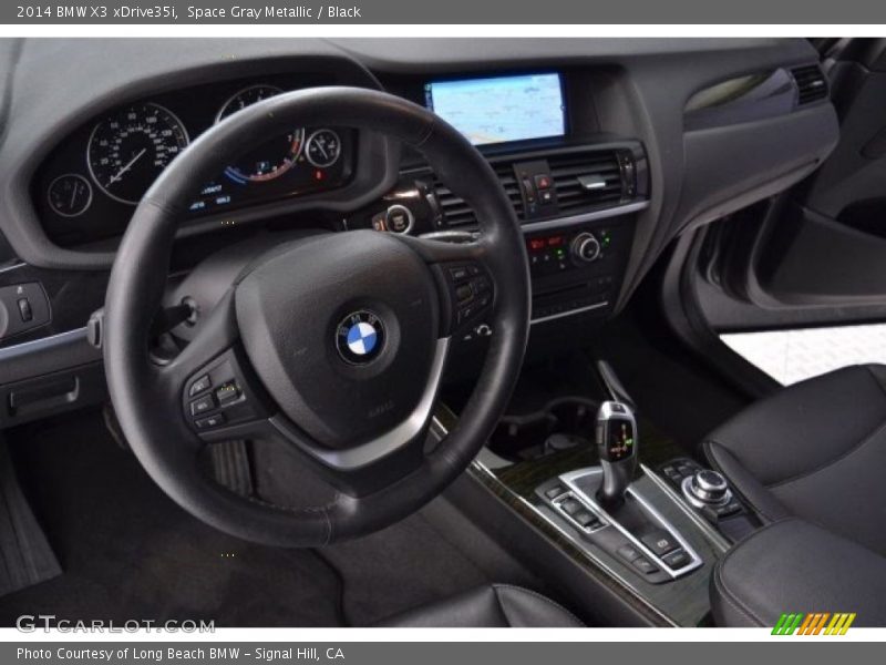 Space Gray Metallic / Black 2014 BMW X3 xDrive35i