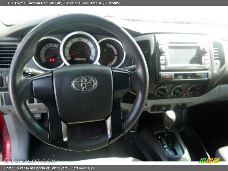 Barcelona Red Metallic / Graphite 2013 Toyota Tacoma Regular Cab