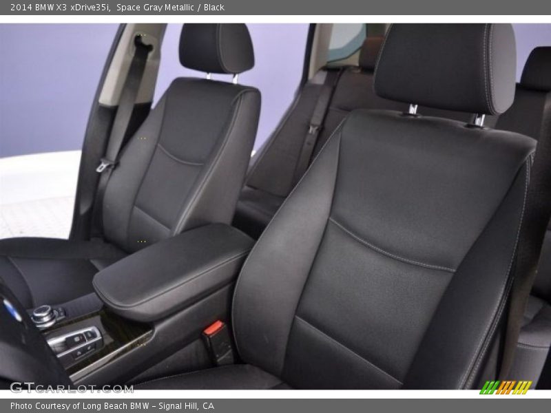 Space Gray Metallic / Black 2014 BMW X3 xDrive35i