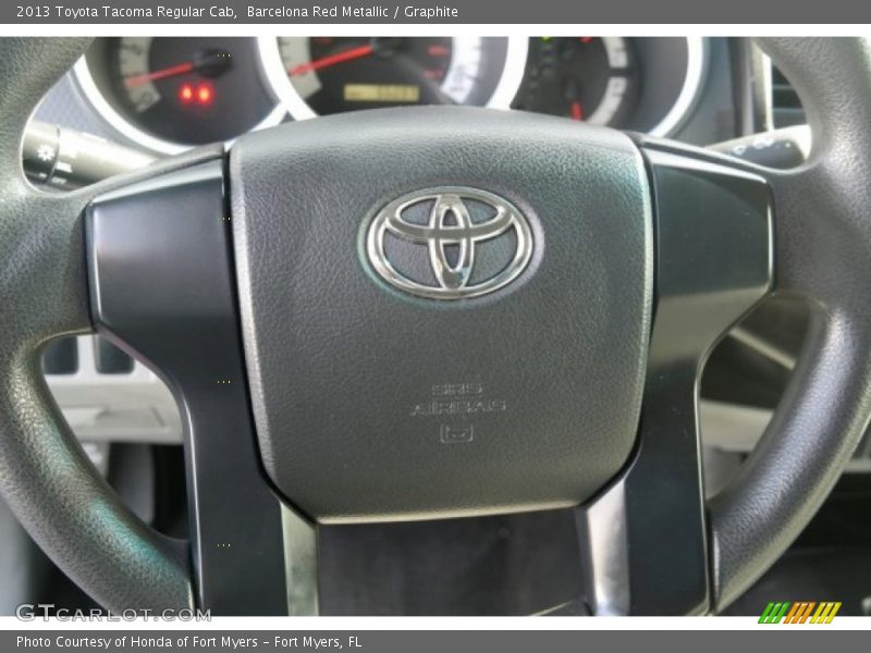 Barcelona Red Metallic / Graphite 2013 Toyota Tacoma Regular Cab