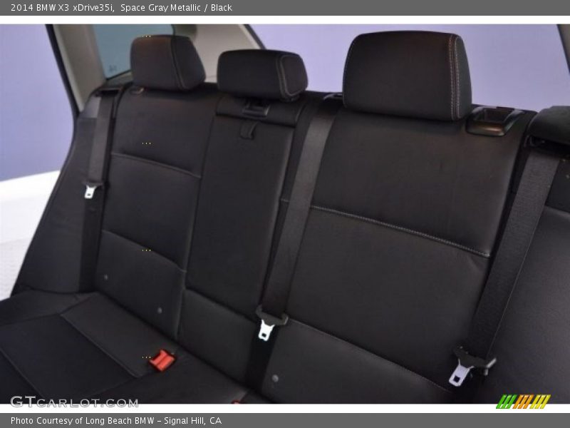 Space Gray Metallic / Black 2014 BMW X3 xDrive35i