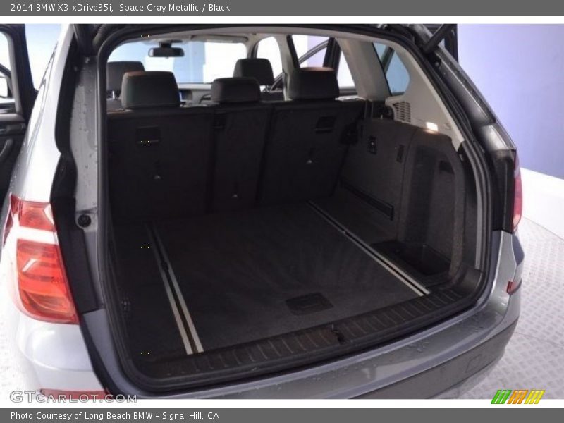 Space Gray Metallic / Black 2014 BMW X3 xDrive35i