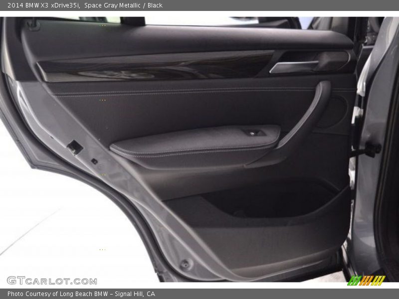 Space Gray Metallic / Black 2014 BMW X3 xDrive35i