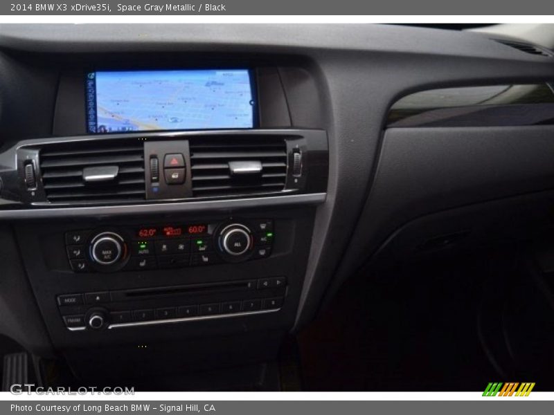 Space Gray Metallic / Black 2014 BMW X3 xDrive35i