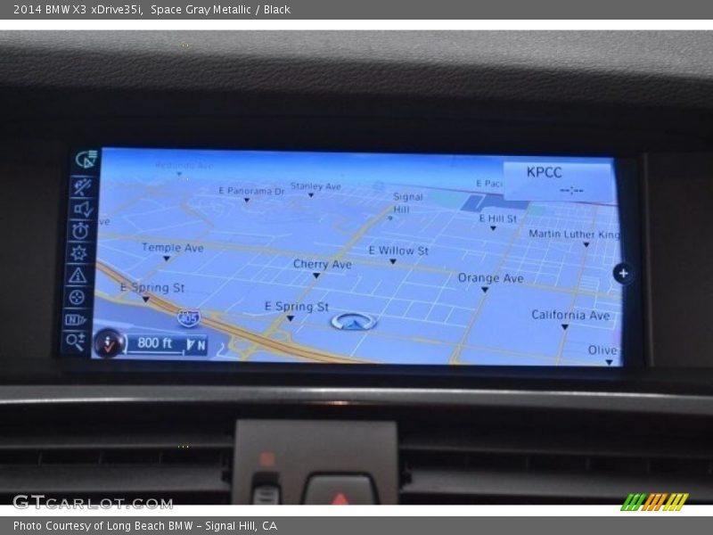 Space Gray Metallic / Black 2014 BMW X3 xDrive35i