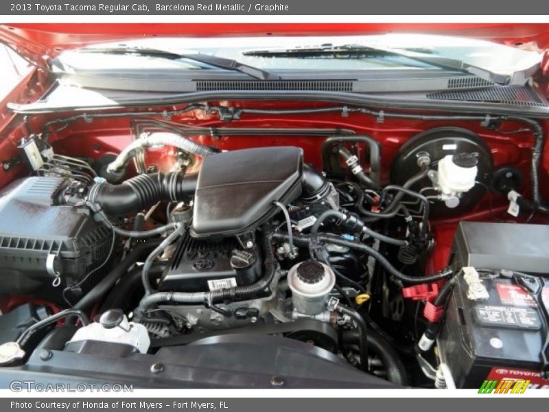 Barcelona Red Metallic / Graphite 2013 Toyota Tacoma Regular Cab
