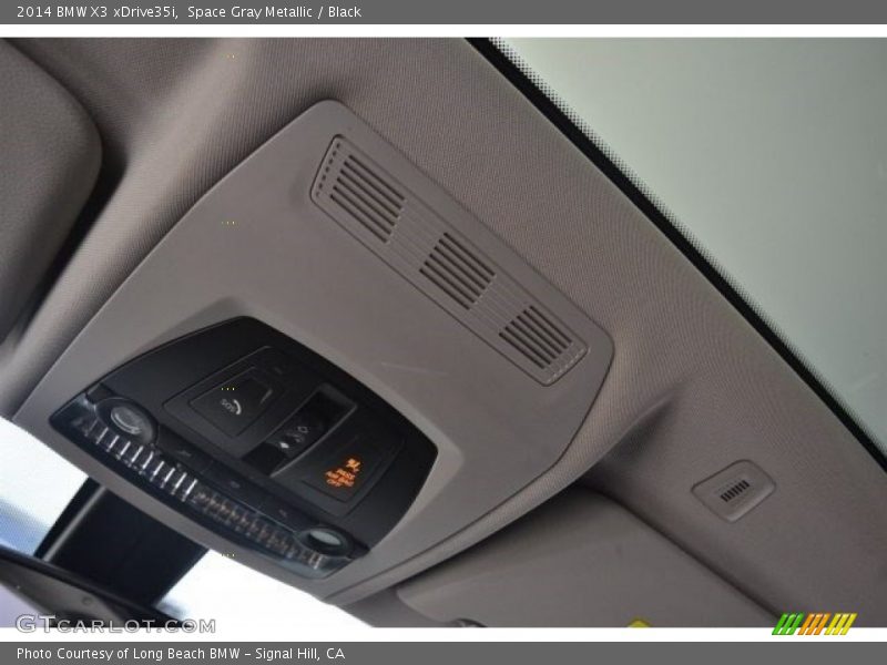 Space Gray Metallic / Black 2014 BMW X3 xDrive35i