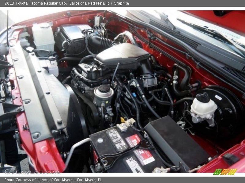 Barcelona Red Metallic / Graphite 2013 Toyota Tacoma Regular Cab