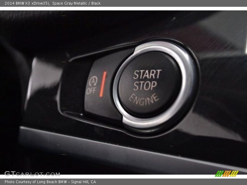 Space Gray Metallic / Black 2014 BMW X3 xDrive35i