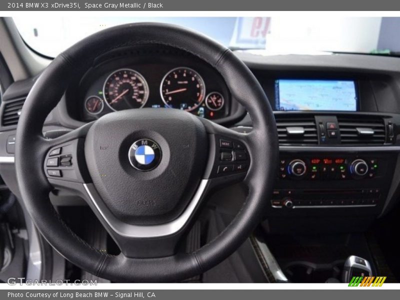 Space Gray Metallic / Black 2014 BMW X3 xDrive35i